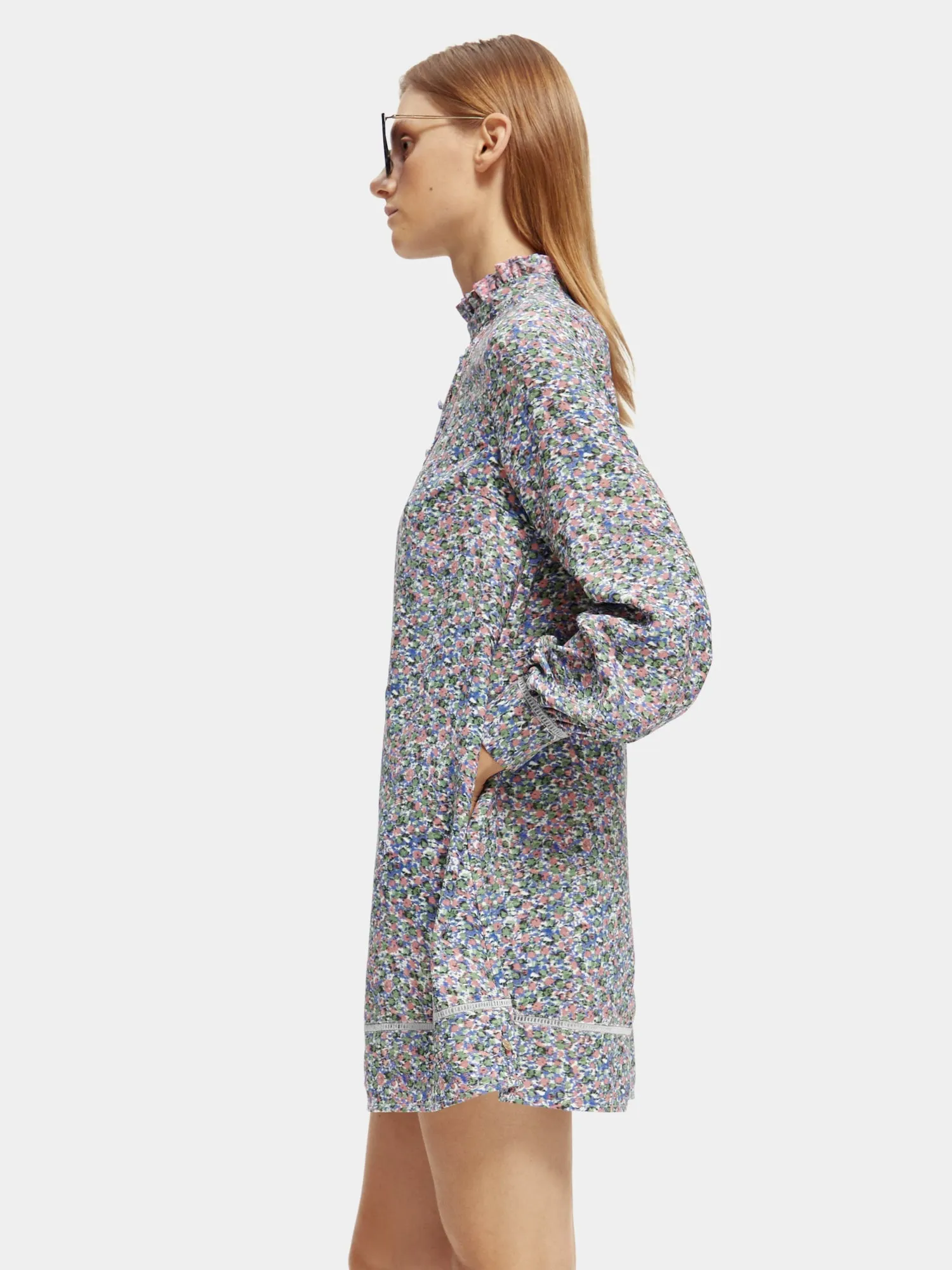 Ruffled mini dress sold by Scotch & Soda product image thumbnail 4