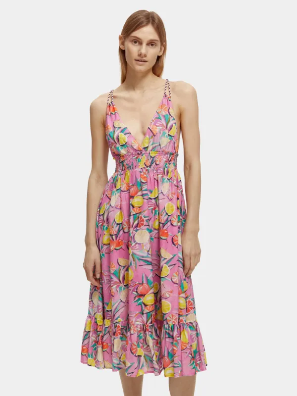 Smock waistband maxi dress sold by Scotch and Soda