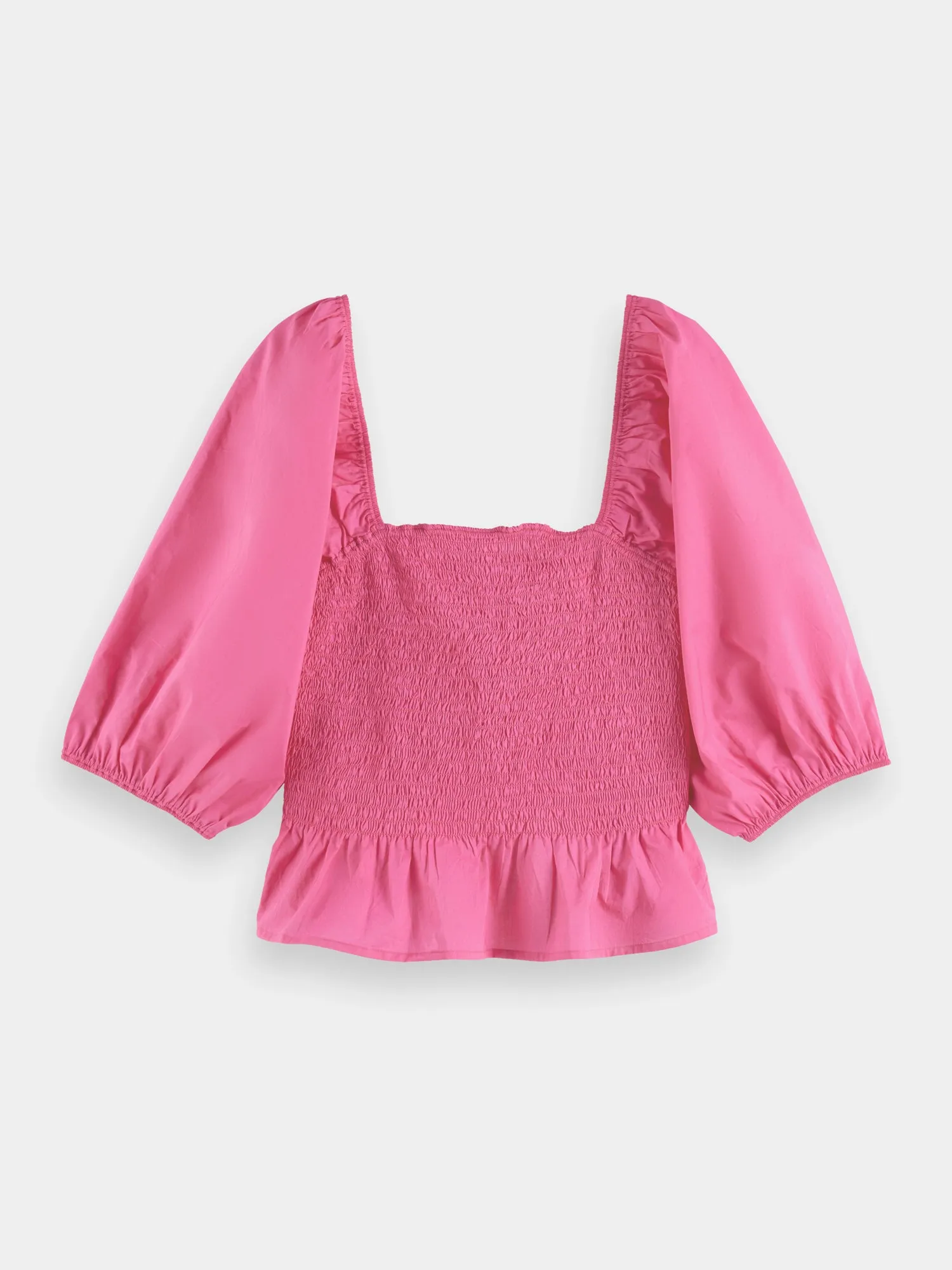 Smocked puff sleeve top sold by Scotch and Soda product image thumbnail 2