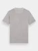 Regular-fit garment-dyed logo t-shirt sold by Scotch and Soda