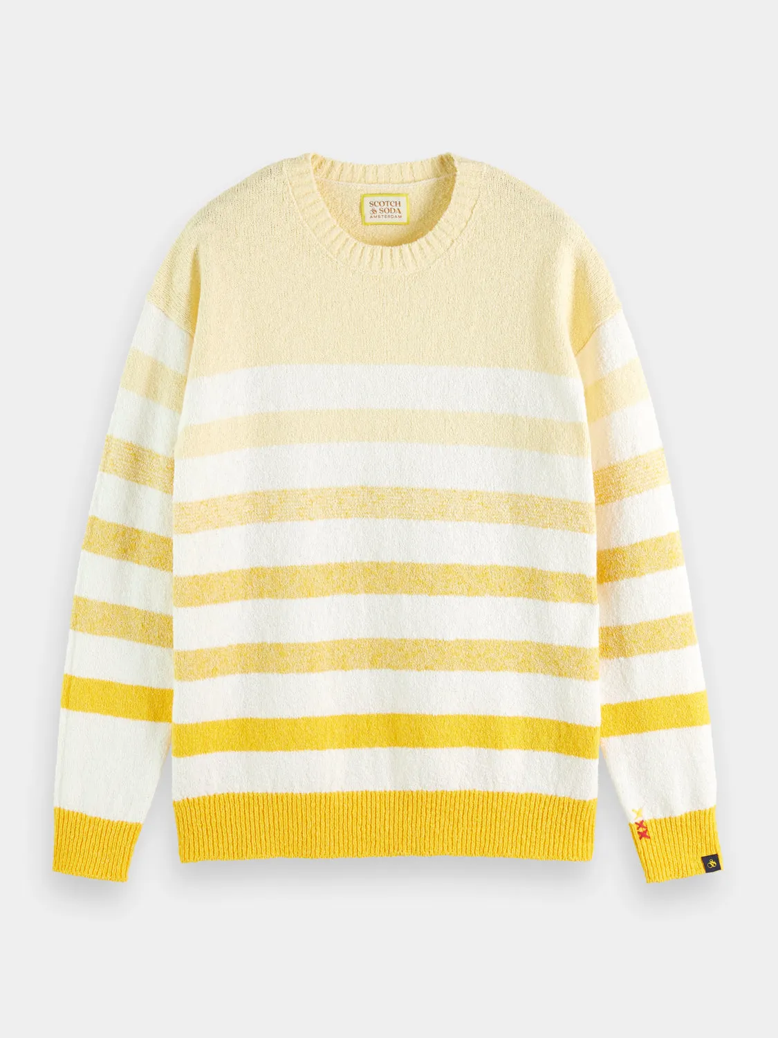 Crewneck striped pullover sold by Scotch & Soda product image thumbnail 2