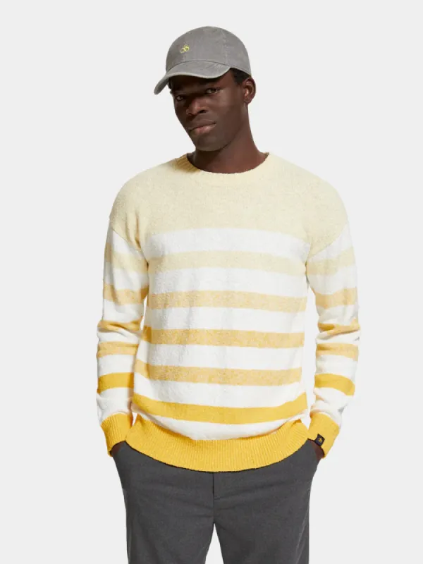 Crewneck striped pullover sold by Scotch & Soda