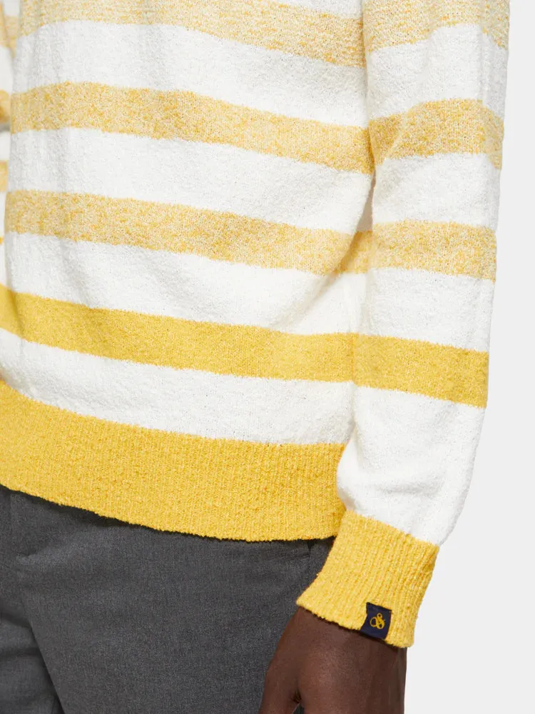 Crewneck striped pullover sold by Scotch & Soda product image thumbnail 5