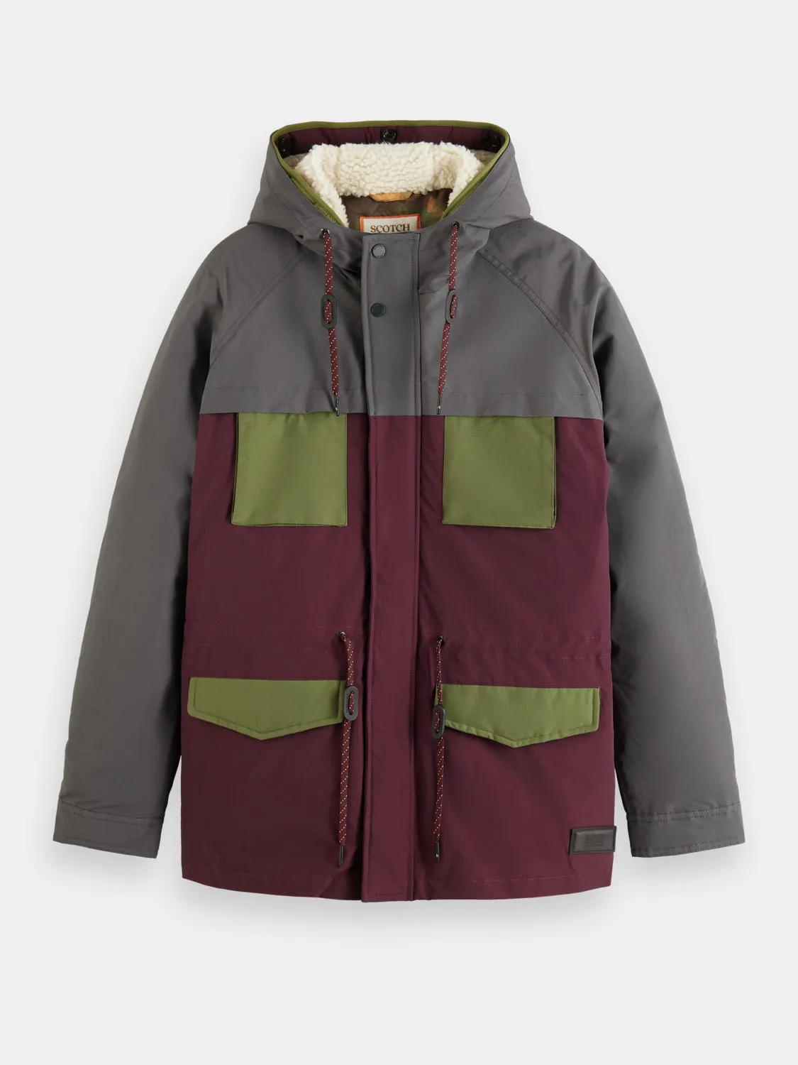 2 in 1 mid-length parka sold by Scotch and Soda product image thumbnail 2