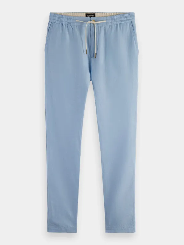 Warren cotton-linen jogger pants sold by Scotch and Soda