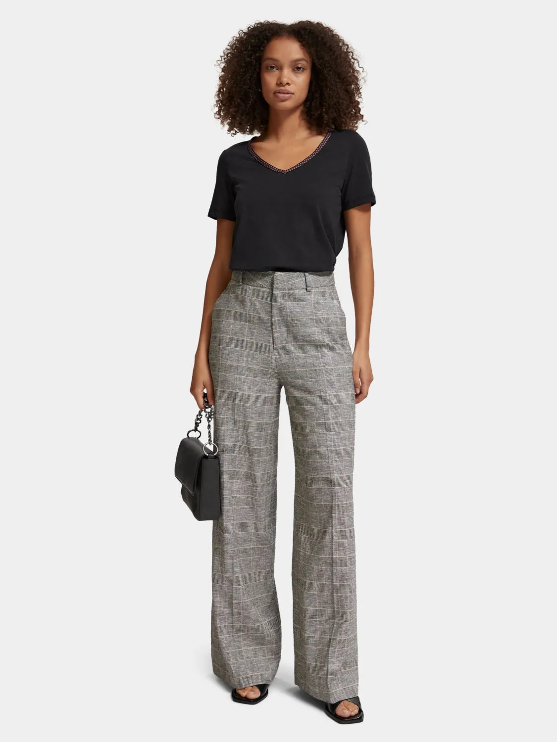 Short sleeved v-neck t-shirt sold by Scotch & Soda product image thumbnail 4