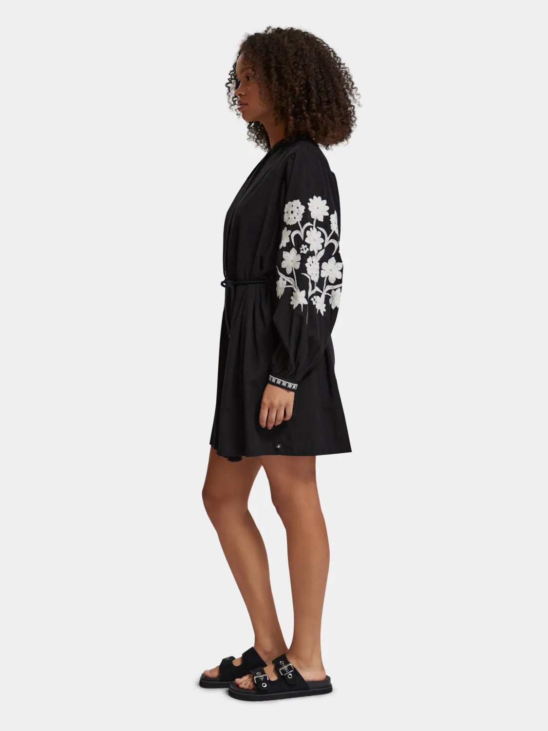 Broiderie anglaise mini dress sold by Scotch and Soda product image thumbnail 4