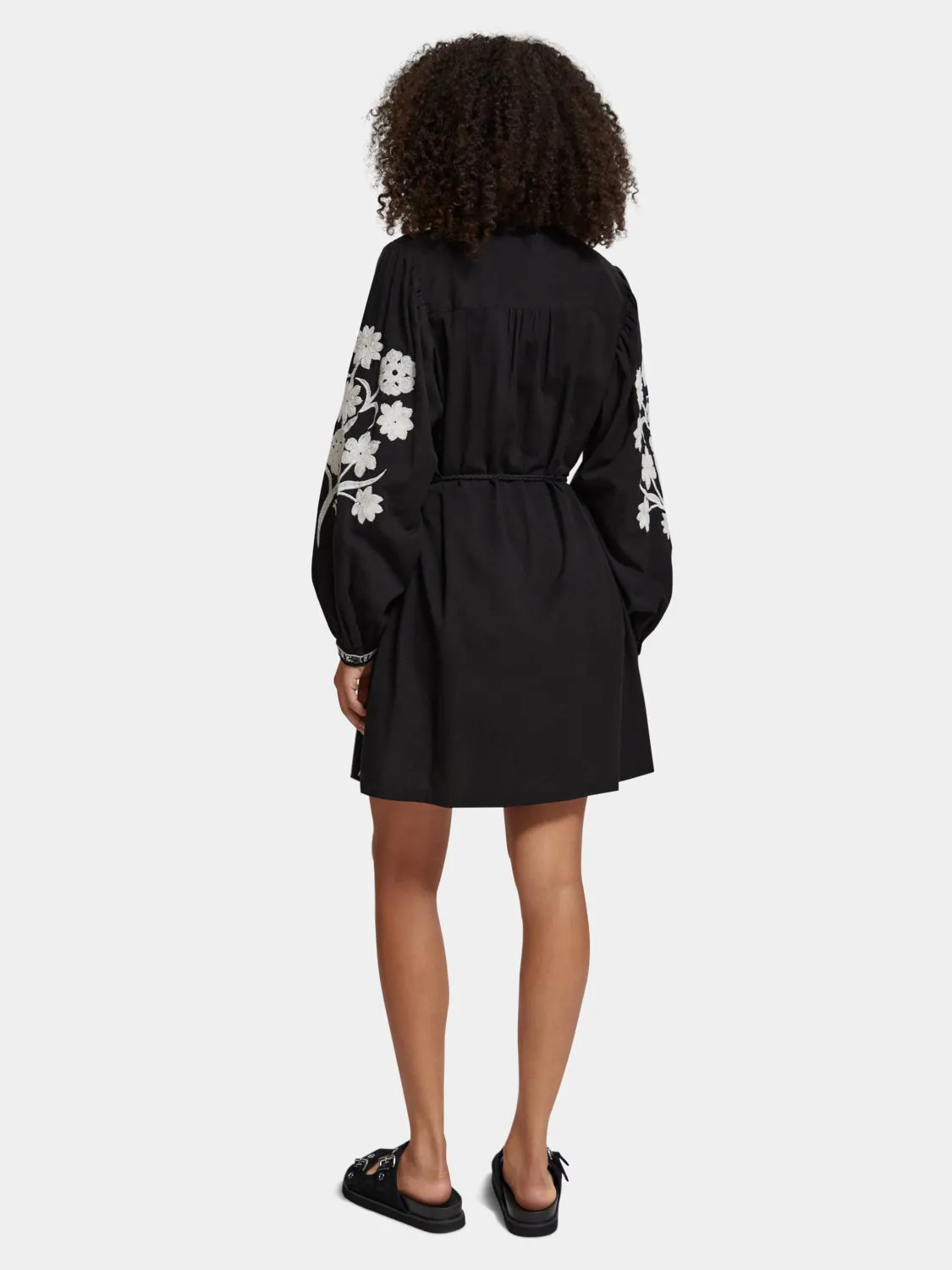Broiderie anglaise mini dress sold by Scotch and Soda product image thumbnail 3