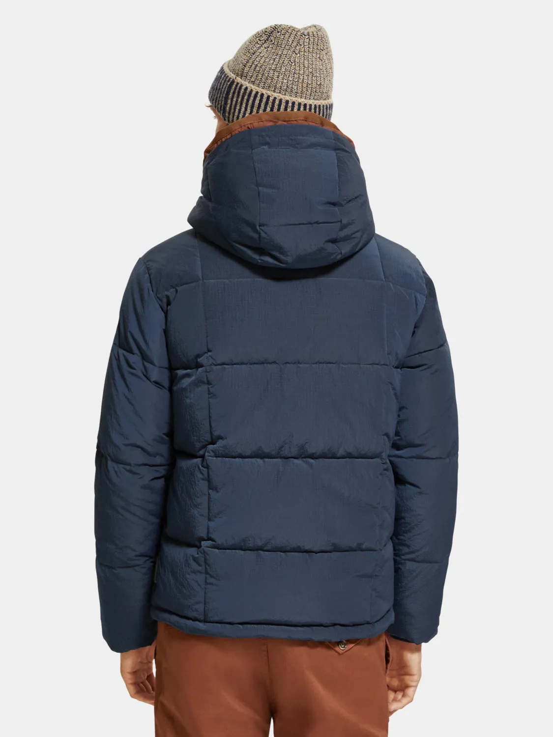 Hooded puffer jacket sold by Scotch and Soda product image thumbnail 3