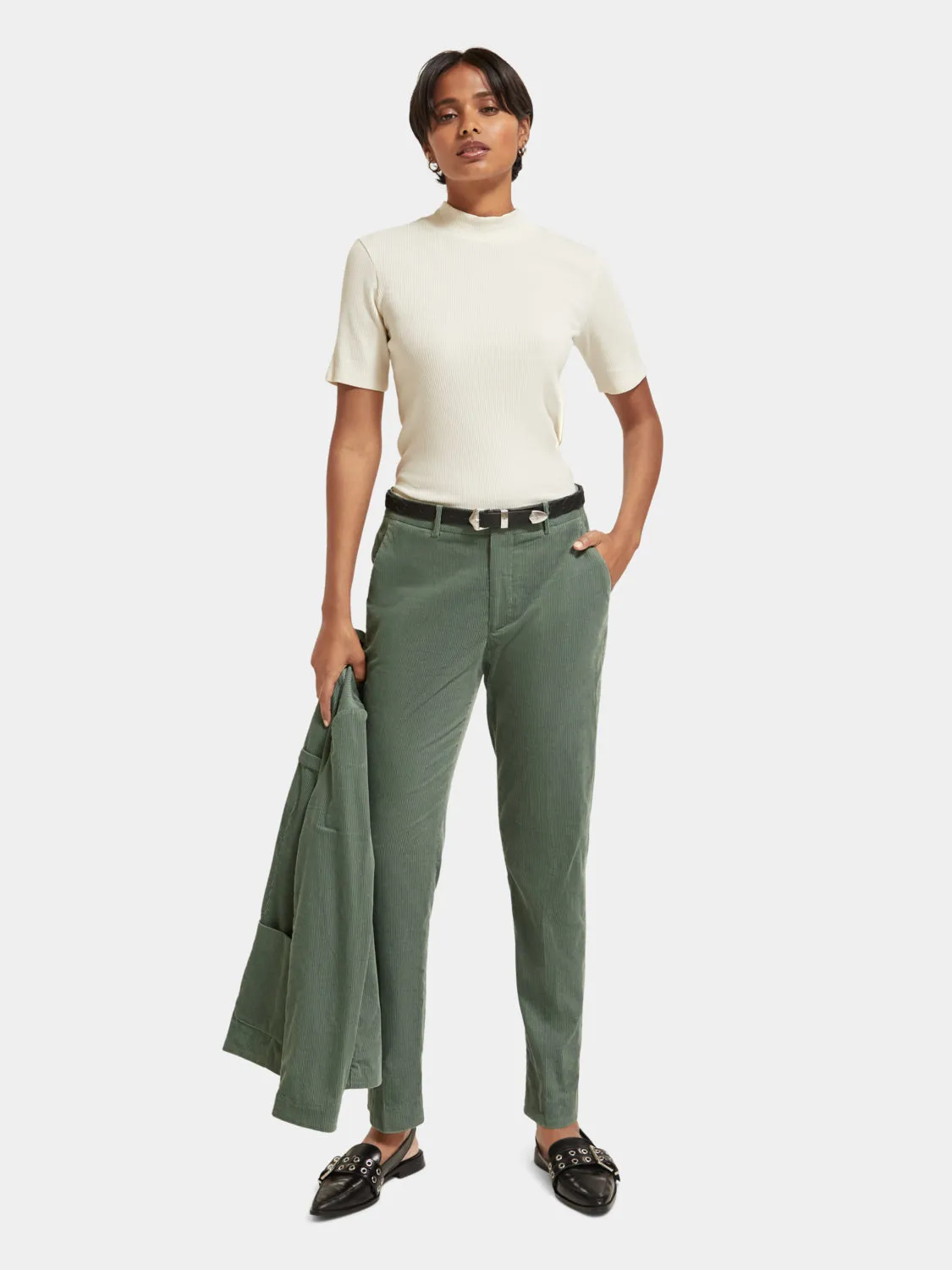 Ribbed mock neck sold by Scotch and Soda product image thumbnail 4