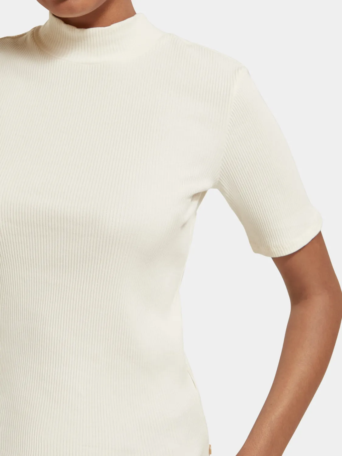 Ribbed mock neck sold by Scotch and Soda product image thumbnail 5