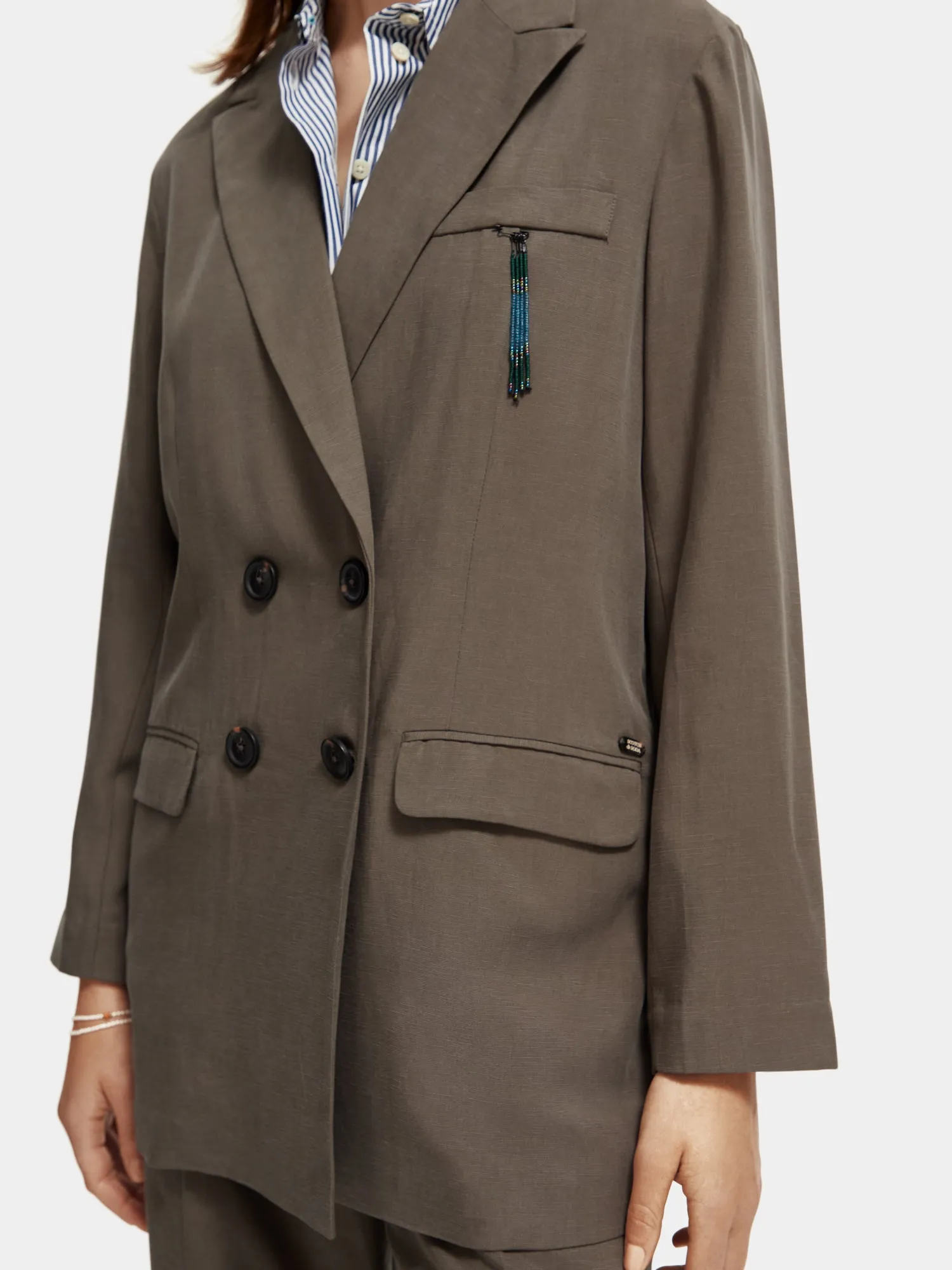 Double-breasted blazer sold by Scotch and Soda product image thumbnail 5