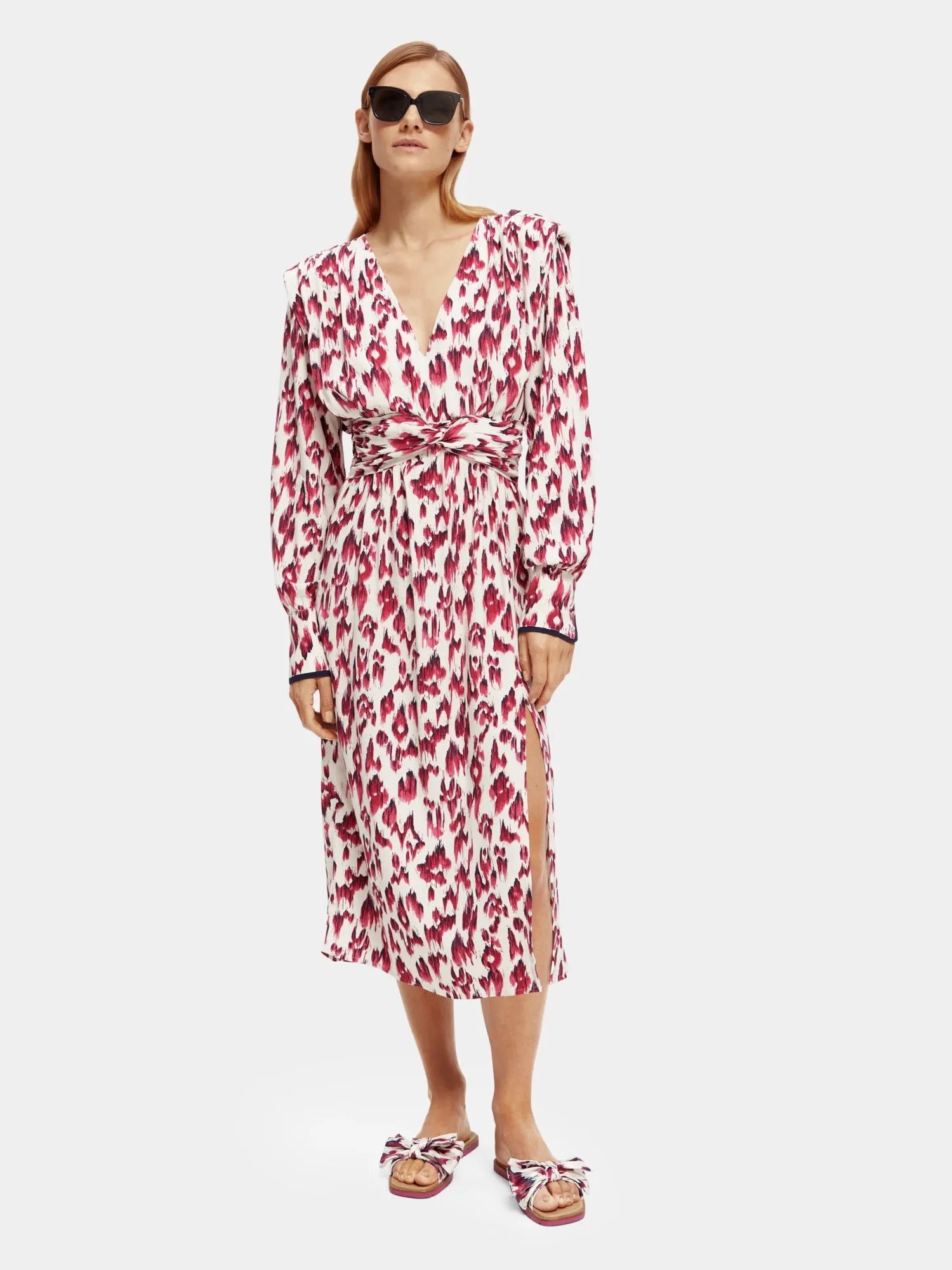 Belted midi dress sold by Scotch and Soda product image thumbnail 5