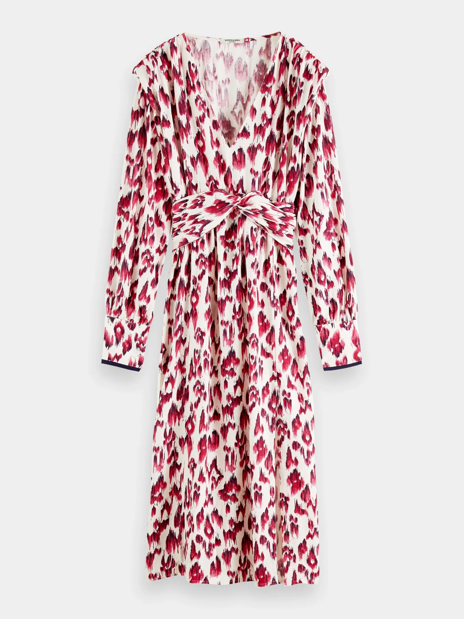 Belted midi dress sold by Scotch and Soda product image thumbnail 2