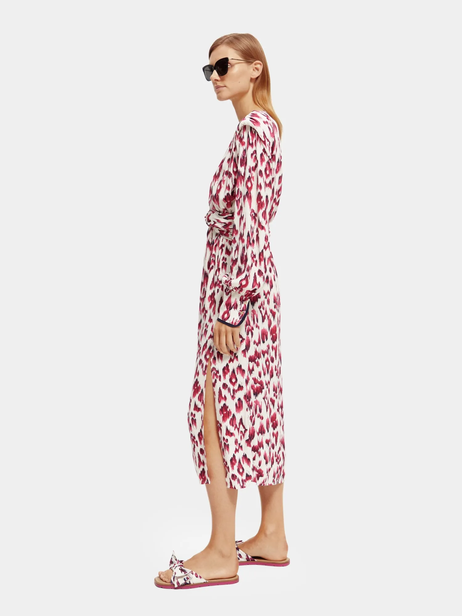 Belted midi dress sold by Scotch and Soda product image thumbnail 4