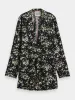 Printed drapey blazer sold by Scotch and Soda