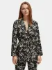Printed drapey blazer sold by Scotch and Soda