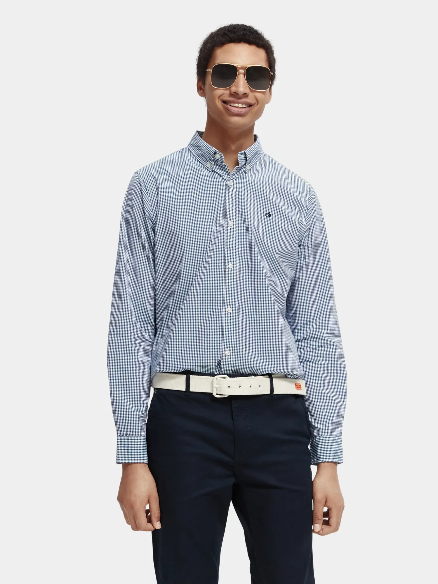 Yarn-dyed shirt sold by Scotch and Soda product image thumbnail 2