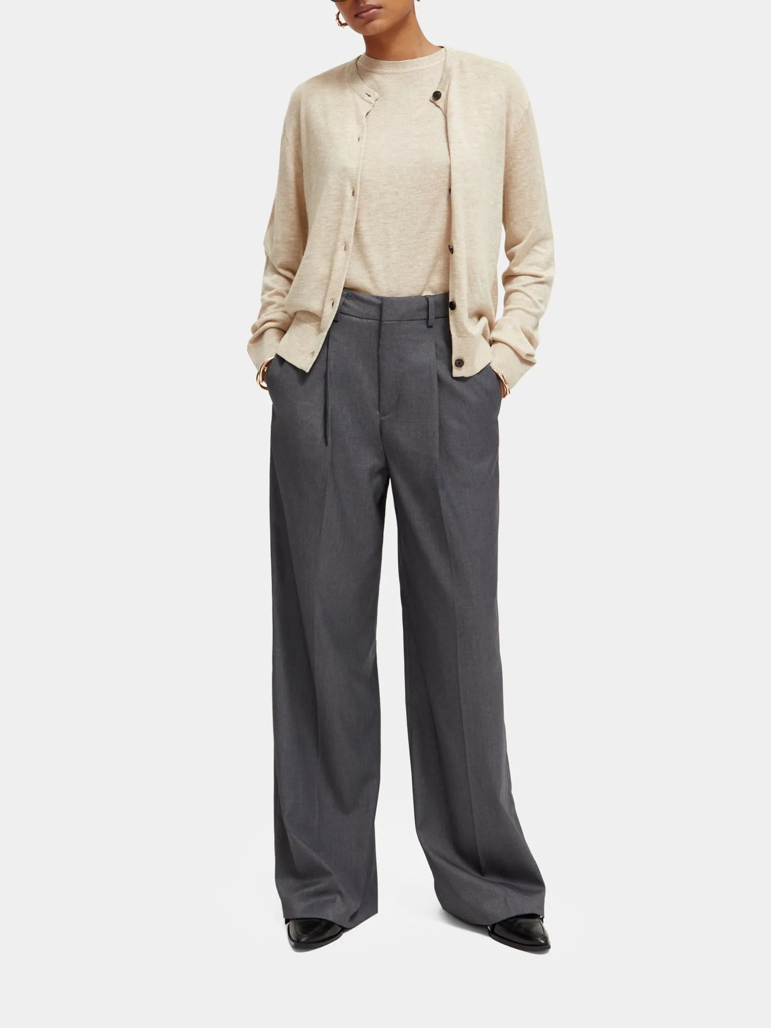 Rose wide fit pants sold by Scotch and Soda product image thumbnail 5