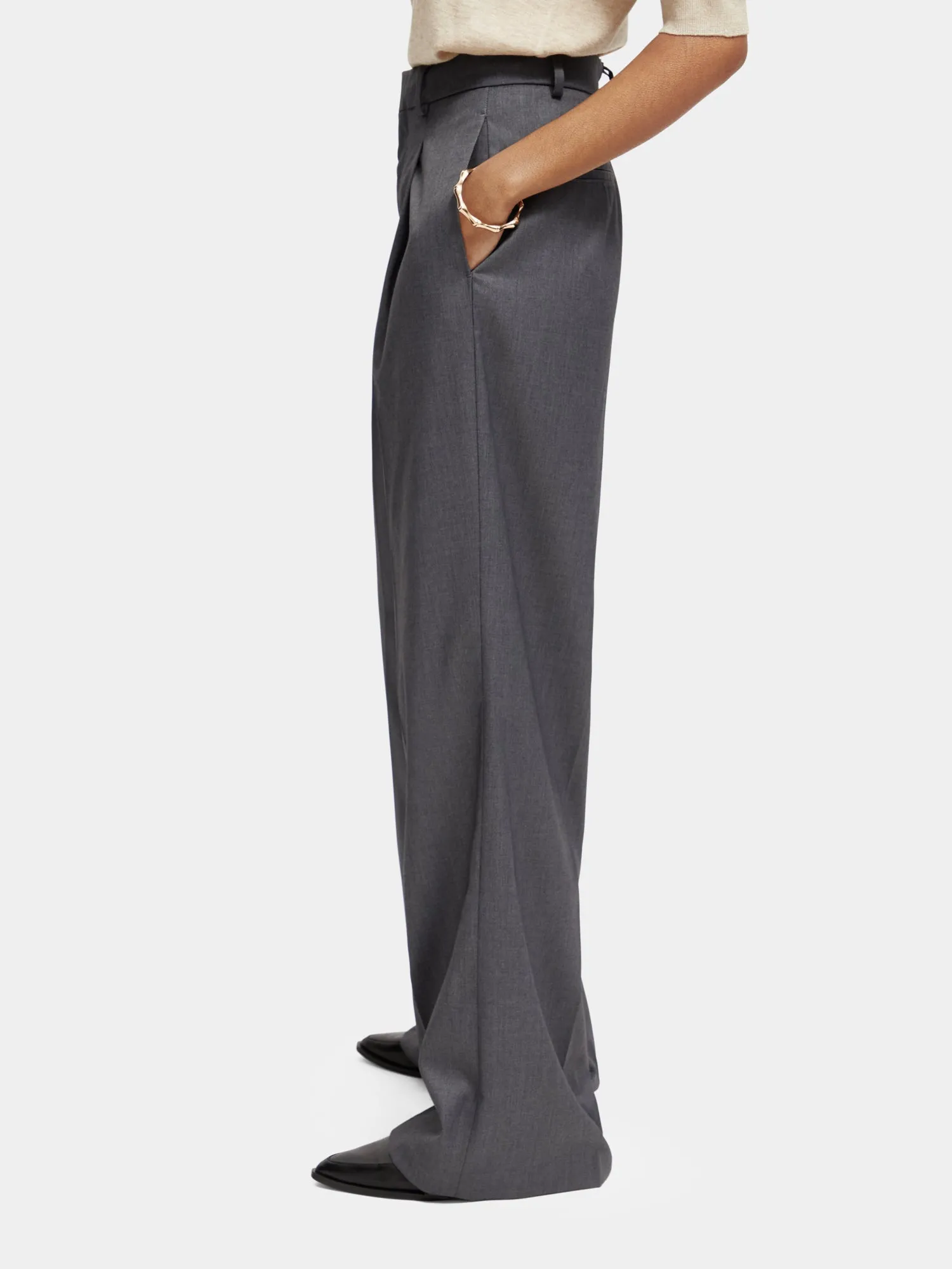 Rose wide fit pants sold by Scotch and Soda product image thumbnail 4
