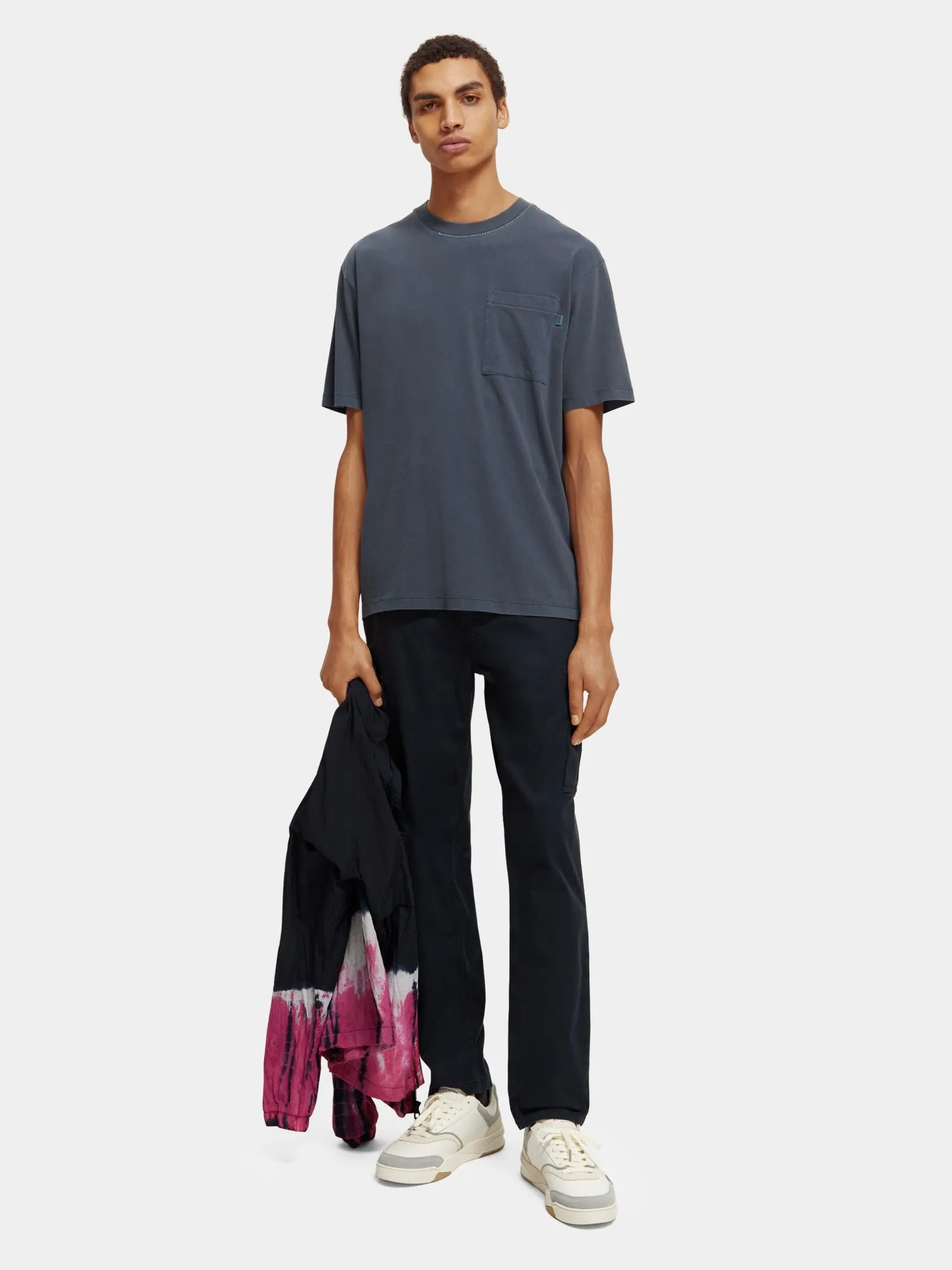 Artwork chest pocket t-shirt sold by Scotch and Soda product image thumbnail 4