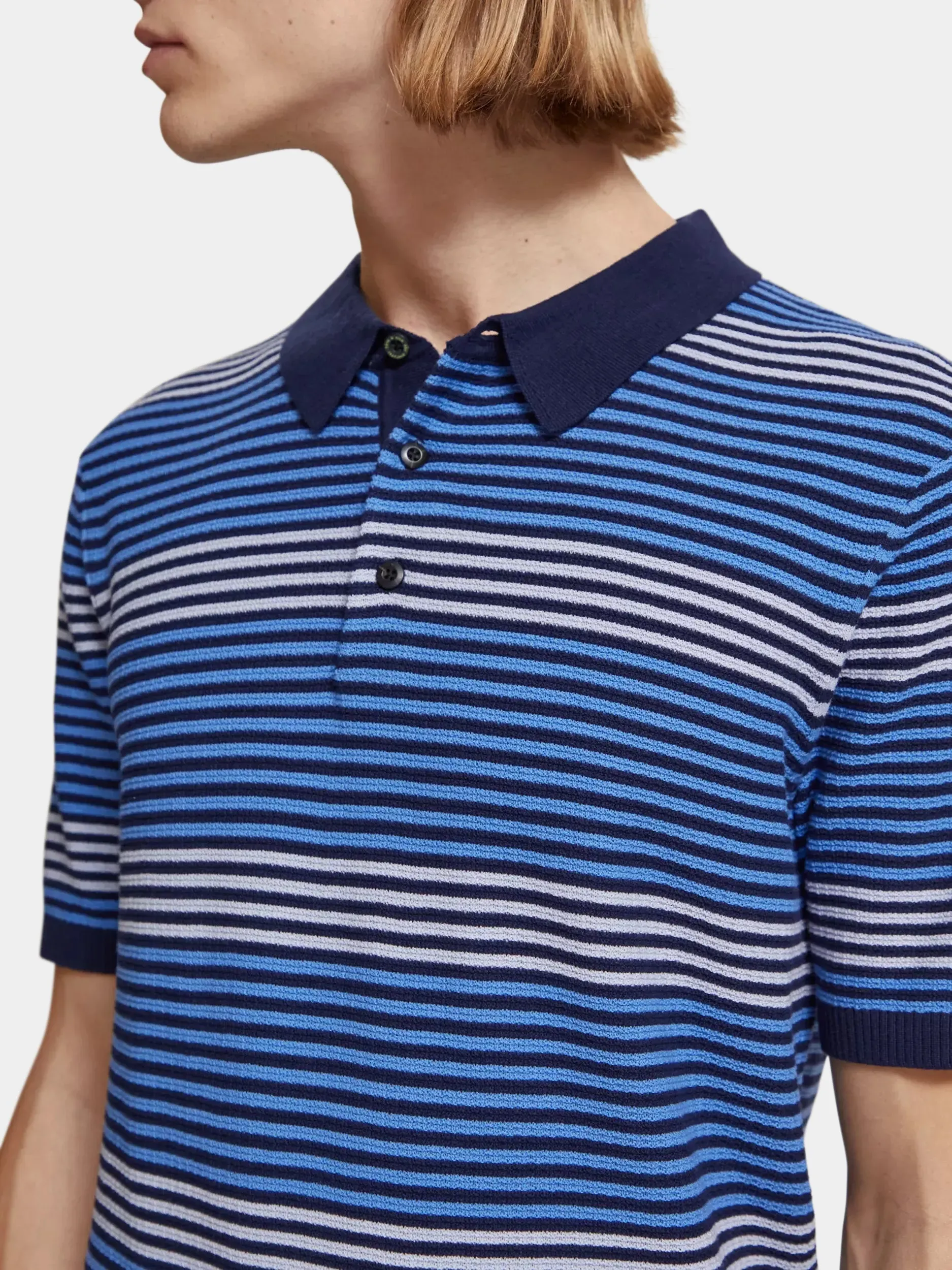 Striped polo sold by Scotch and Soda product image thumbnail 5