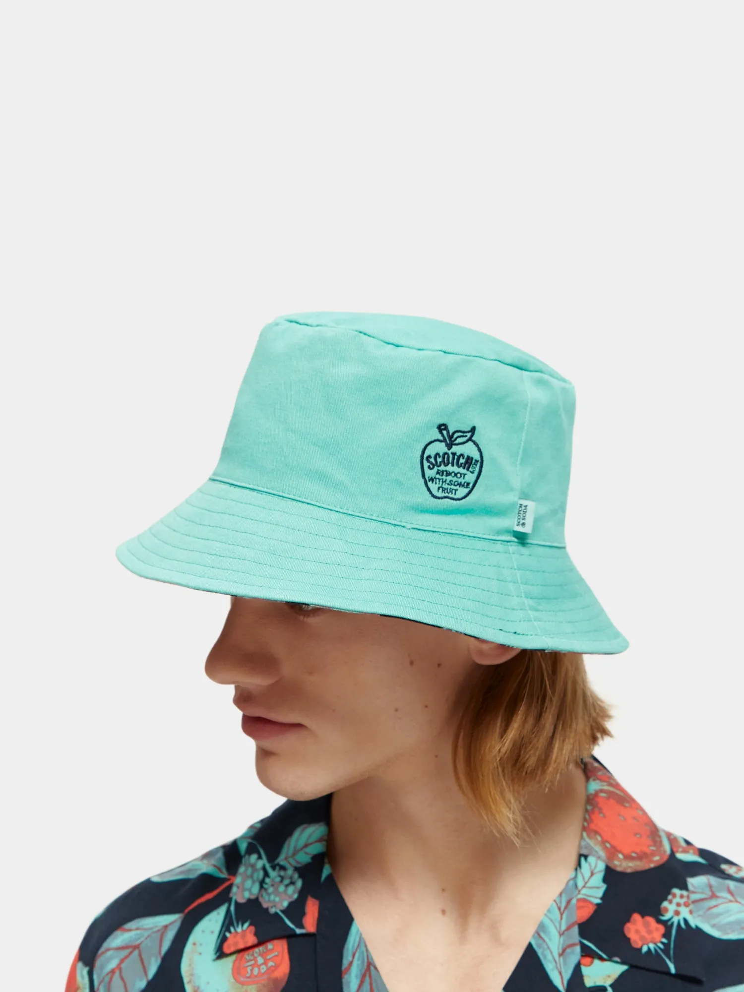 Reversible printed bucket hat sold by Scotch and Soda product image thumbnail 2