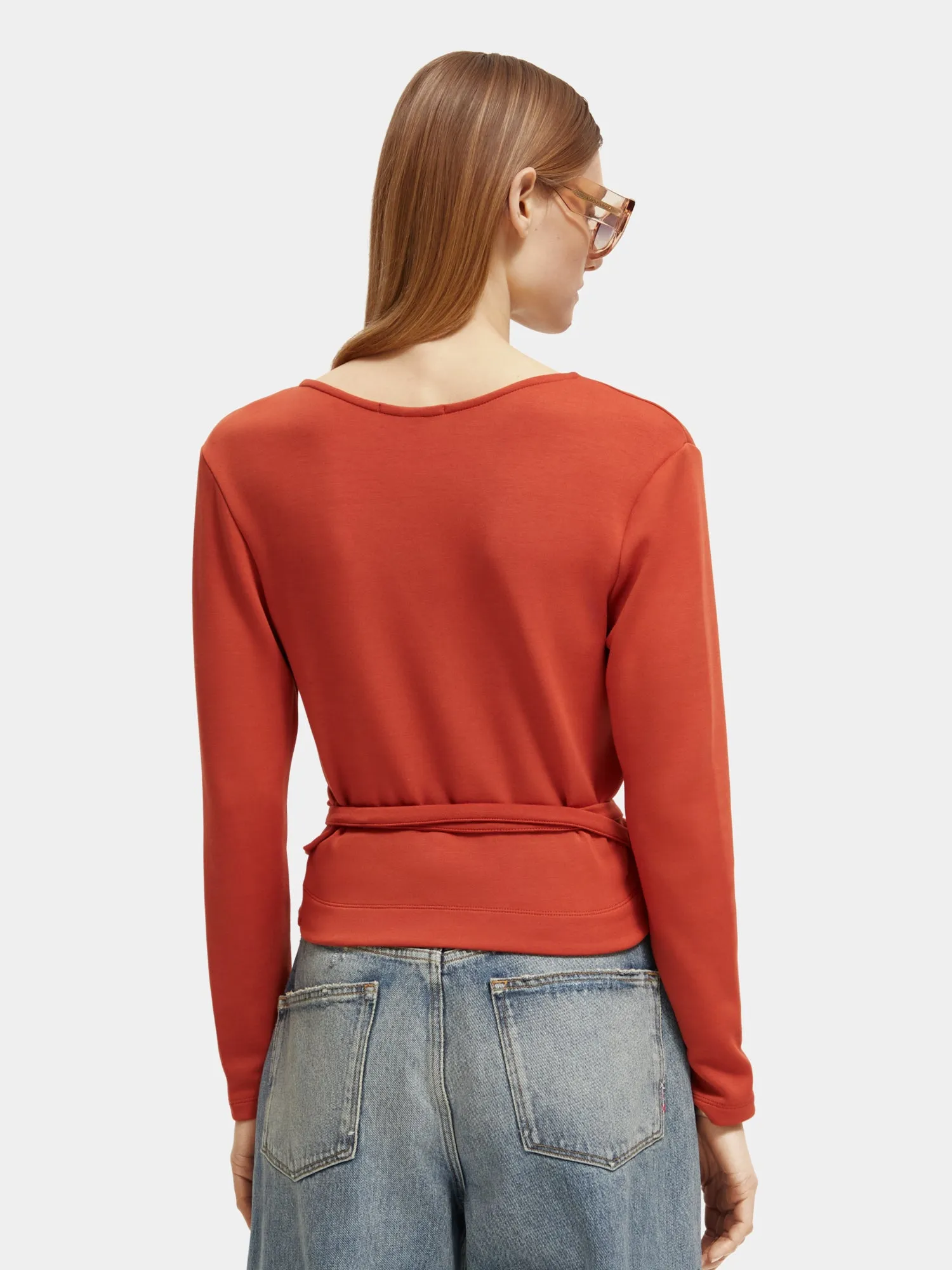 Wrap cardigan sold by Scotch and Soda product image thumbnail 3