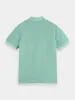 Garment-dyed pique polo shirt sold by Scotch and Soda