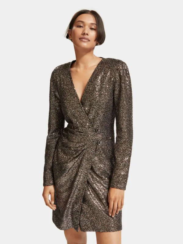 Mini sequin dress sold by Scotch and Soda