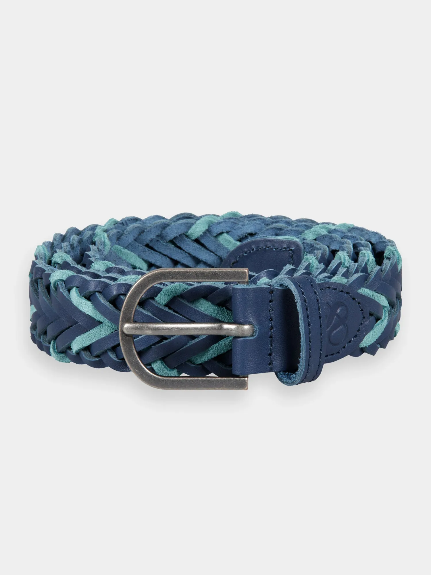 Braided leather belt sold by Scotch and Soda