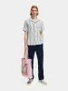 Striped structured camp shirt sold by Scotch and Soda