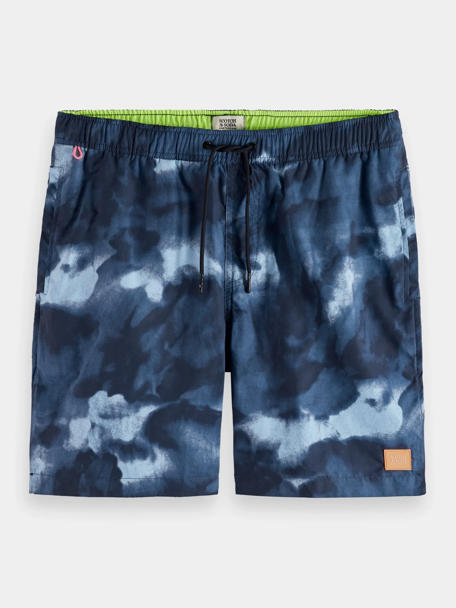 Mid-length tie-dyed printed swimshorts sold by Scotch and Soda product image thumbnail 2