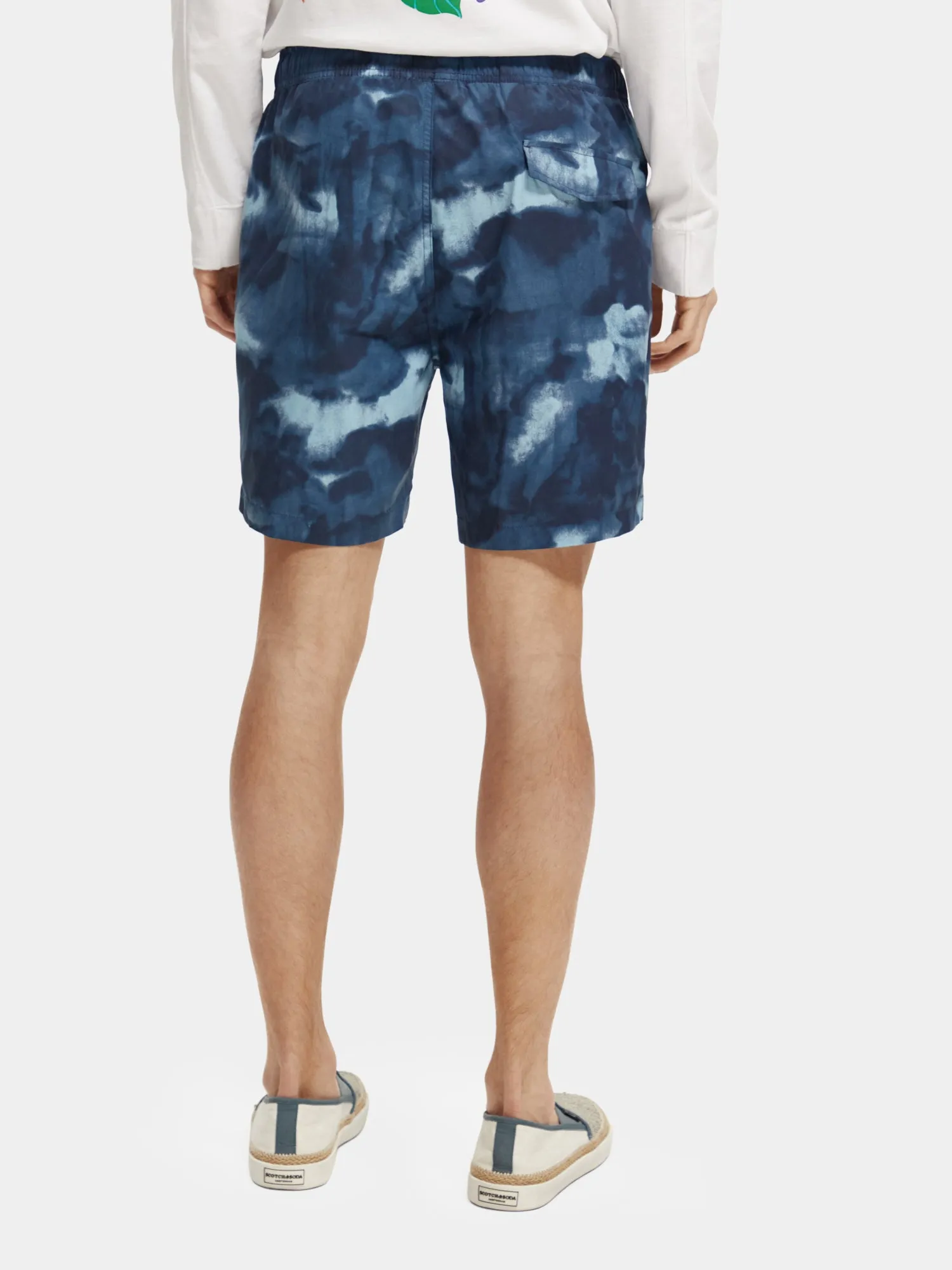 Mid-length tie-dyed printed swimshorts sold by Scotch and Soda product image thumbnail 3