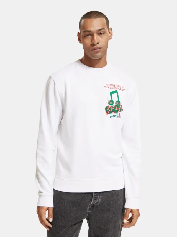 Colourful artwork sweatshirt sold by Scotch and Soda