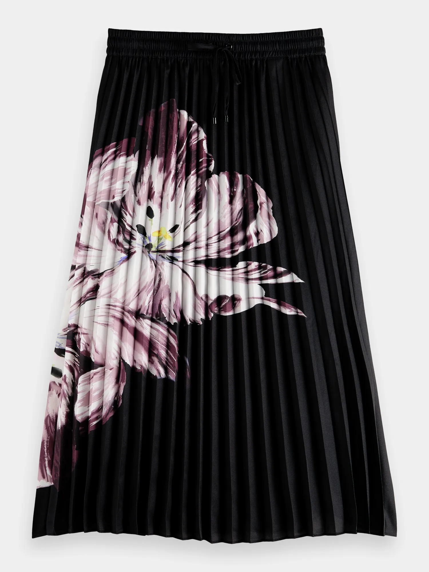 Printed pleated midi skirt sold by Scotch and Soda product image thumbnail 2
