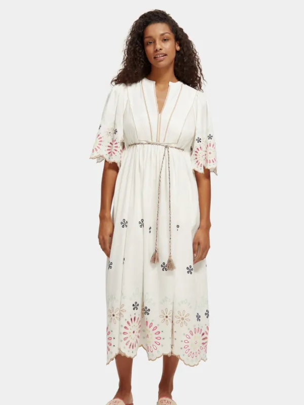 Broderie maxi dress sold by Scotch and Soda