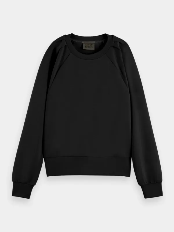 Pleated shoulder sweatshirt sold by Scotch and Soda