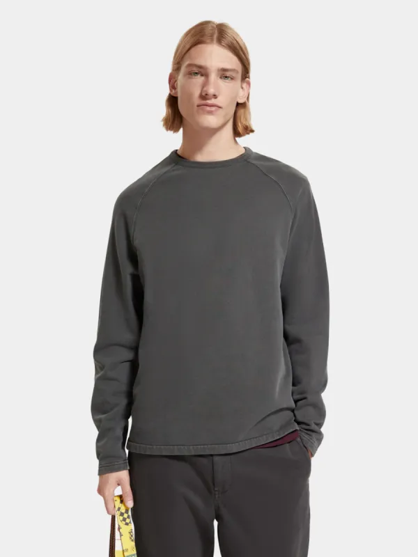 Regular-fit garment-dyed sweatshirt sold by Scotch and Soda