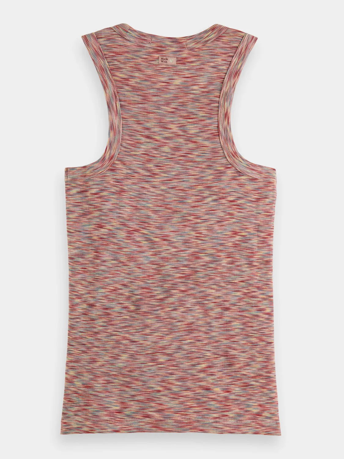 Space-dyed racerback tank top sold by Scotch & Soda product image thumbnail 2