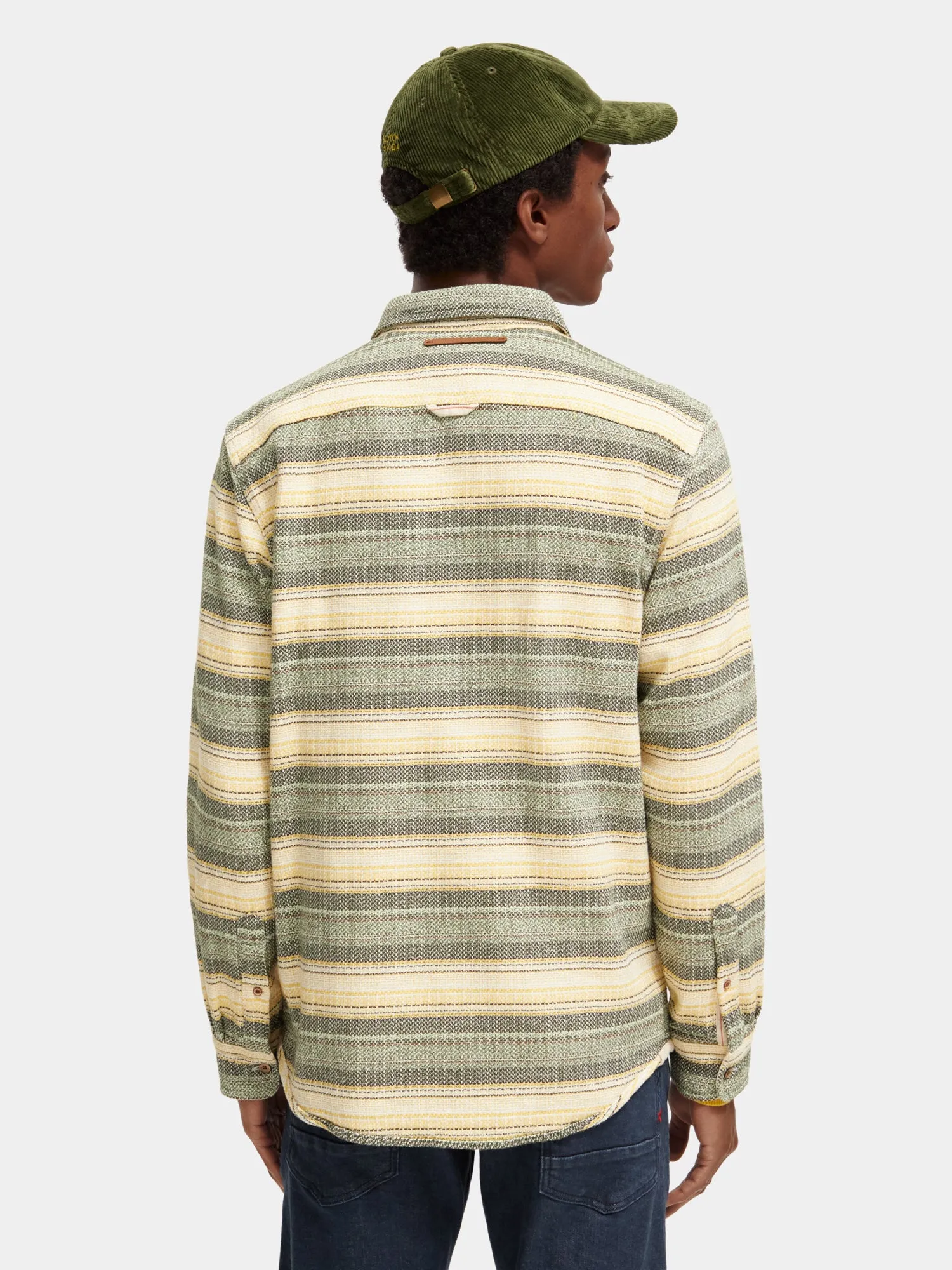 Waffle check shirt sold by Scotch and Soda product image thumbnail 3