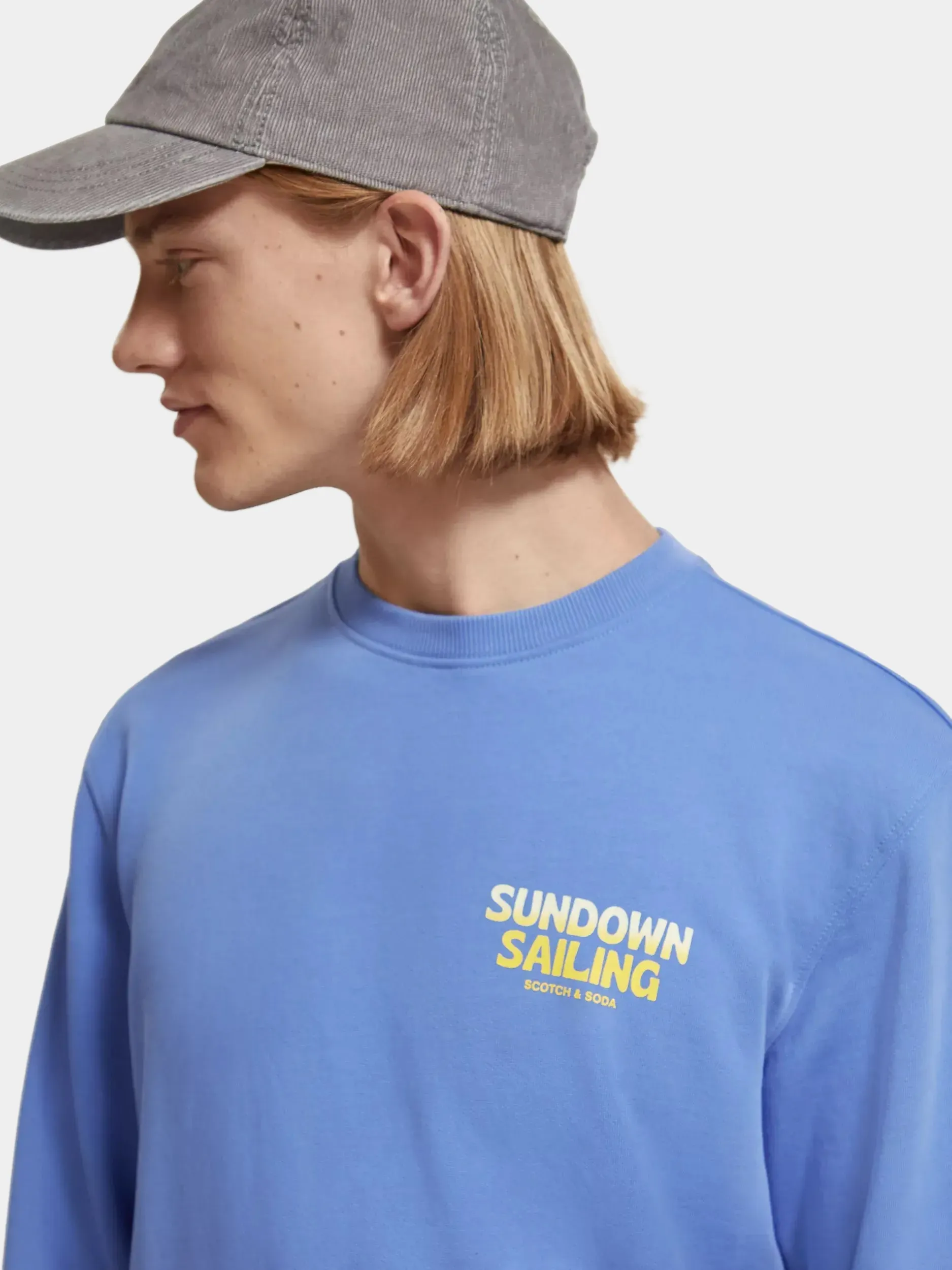 Boat artwork sweatshirt sold by Scotch & Soda product image thumbnail 5