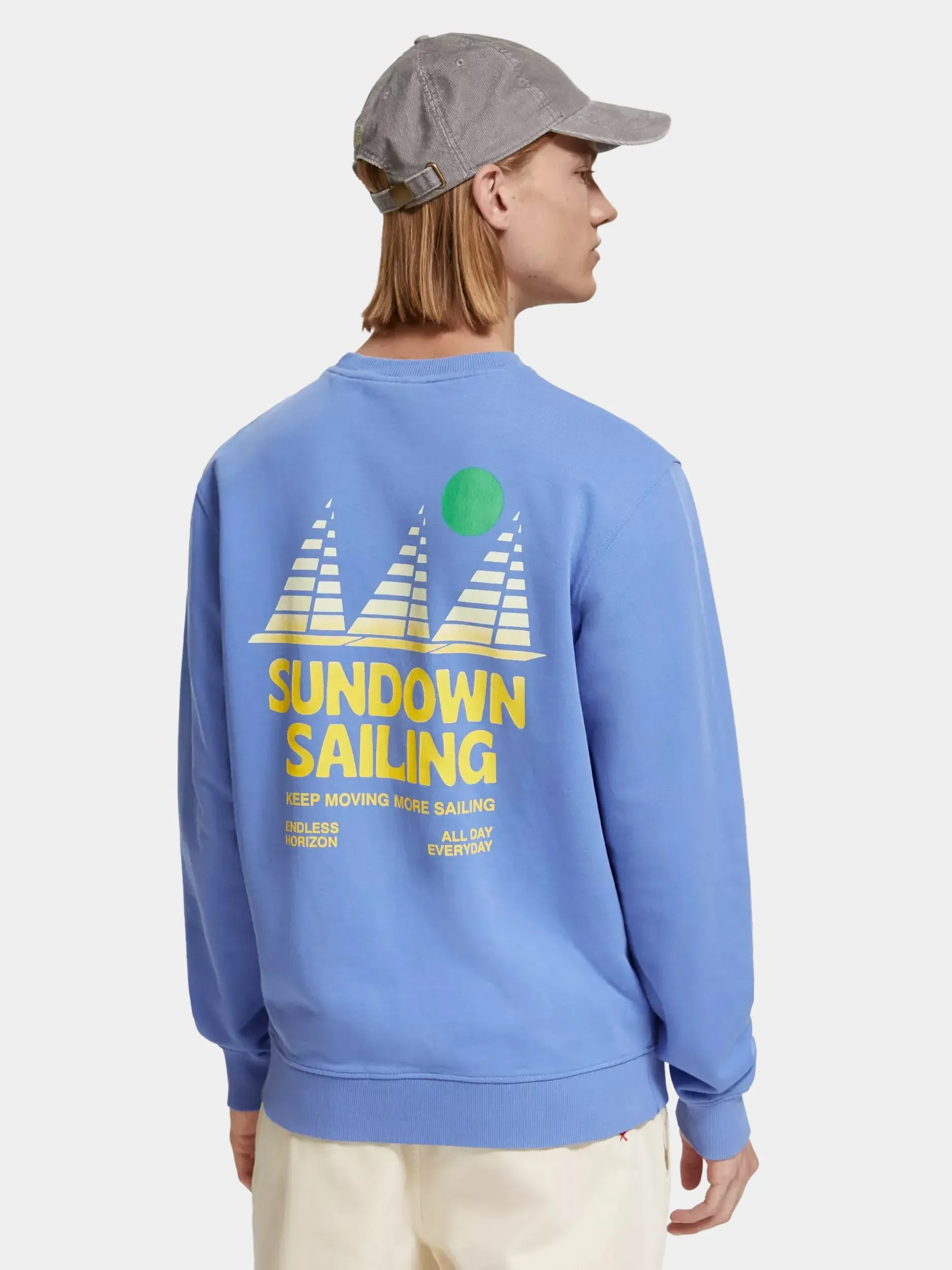 Boat artwork sweatshirt sold by Scotch & Soda product image thumbnail 3