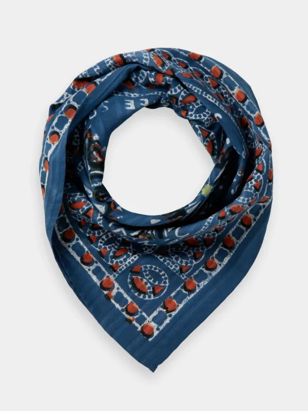 Printed bandana scarf sold by Scotch and Soda