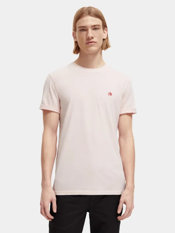 Regular-fit garment-dyed t-shirt sold by Scotch and Soda