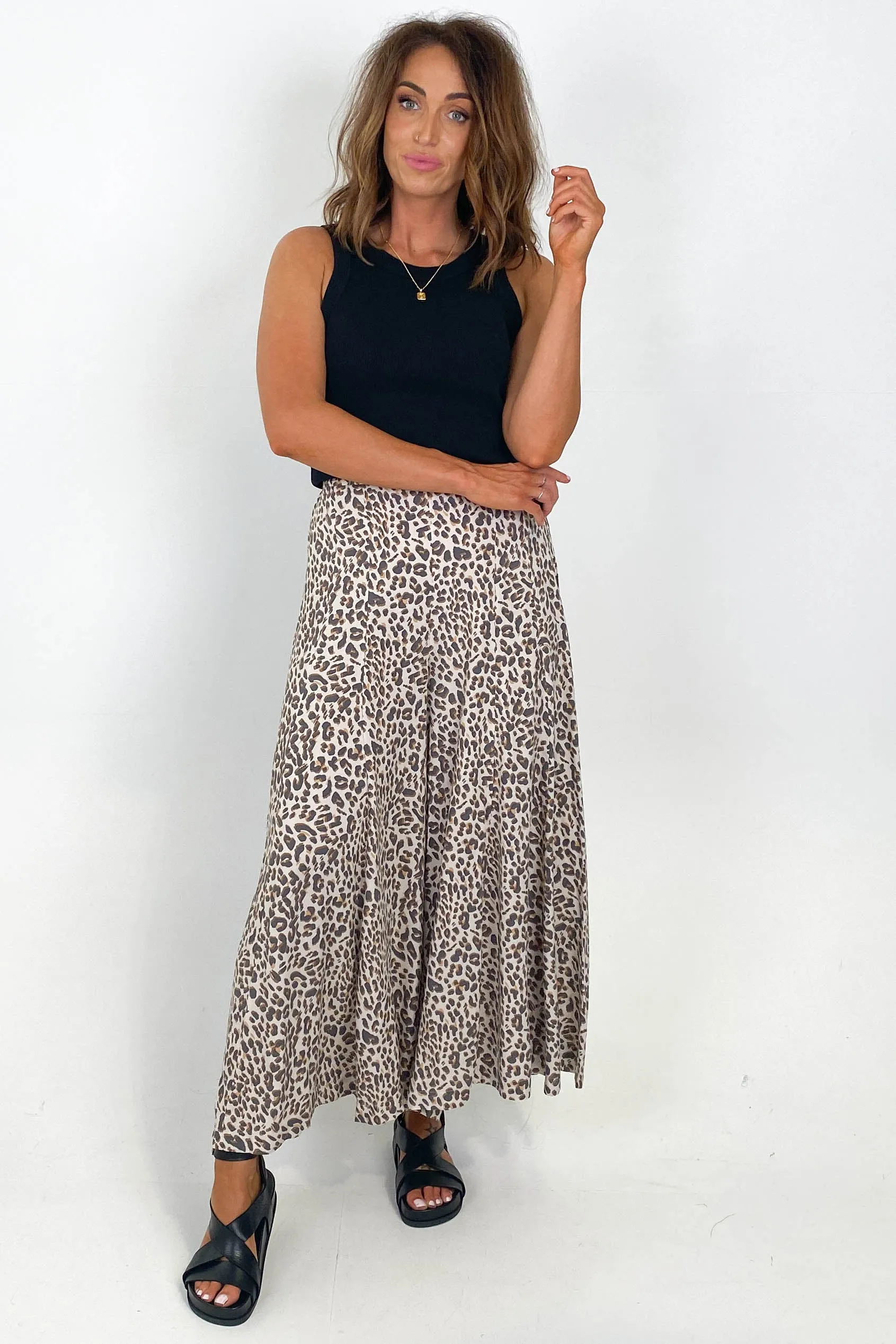 Label of Love Maddison Pants Muted Leopard sold by Shine On product image thumbnail 3