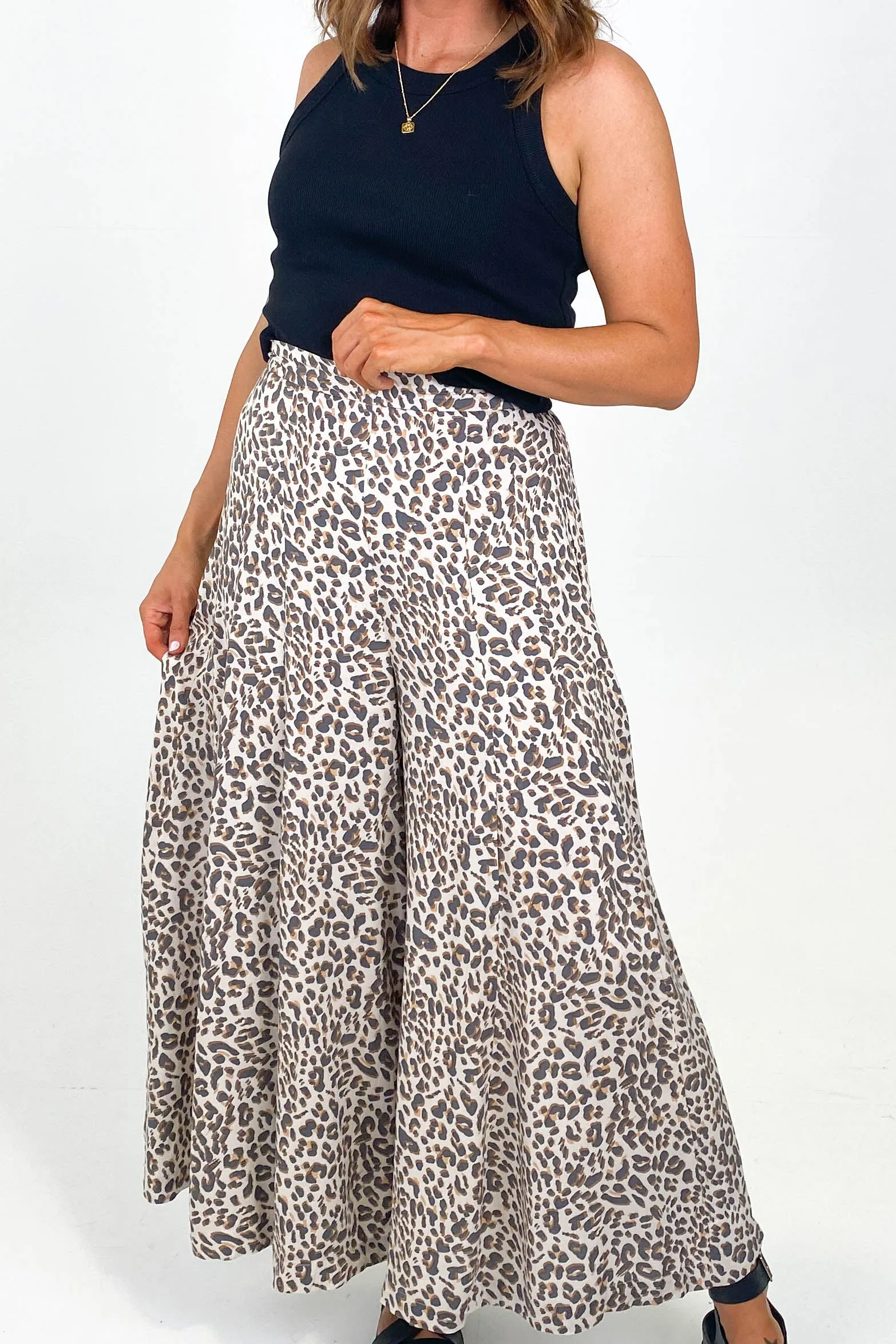 Label of Love Maddison Pants Muted Leopard sold by Shine On product image thumbnail 2