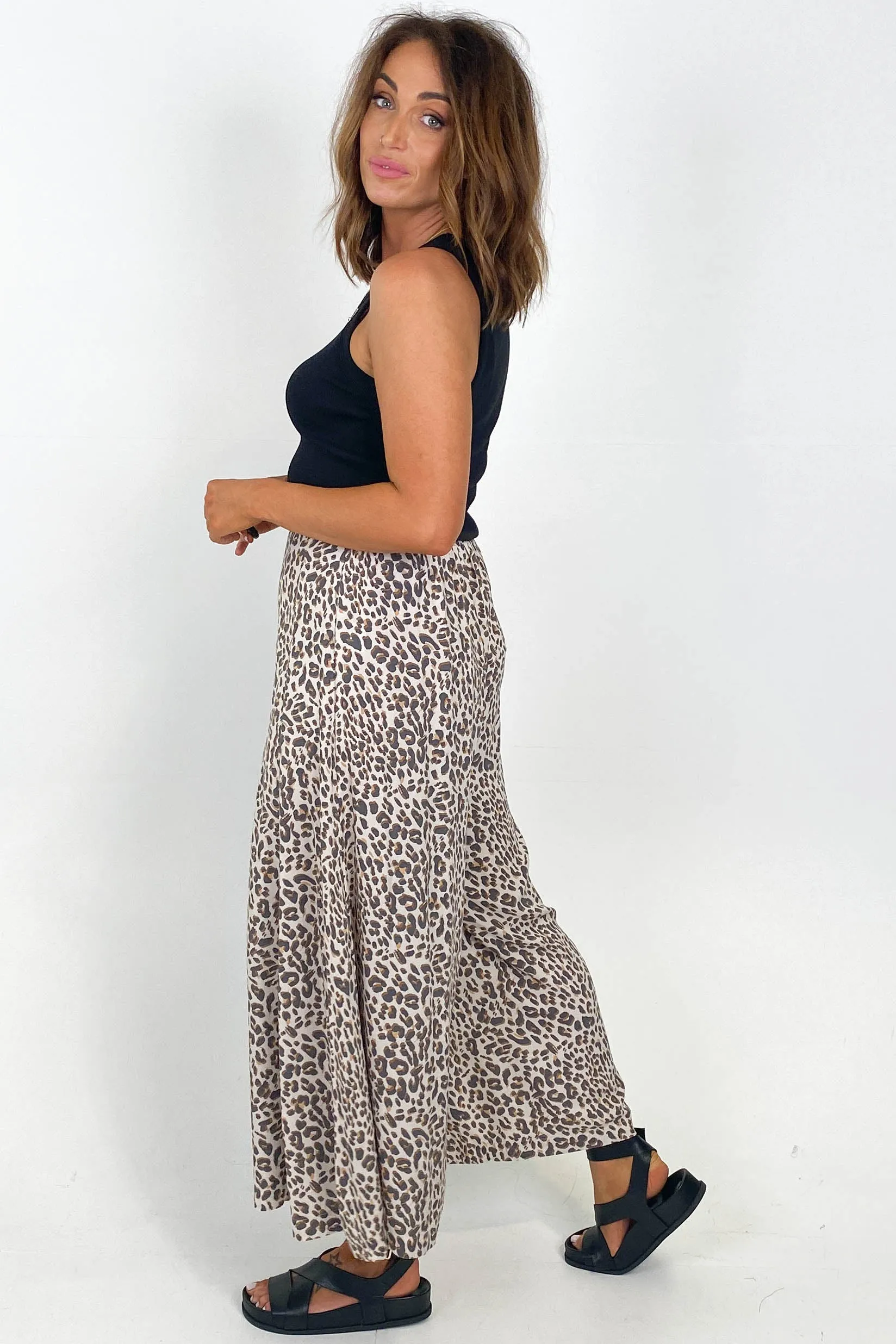 Label of Love Maddison Pants Muted Leopard sold by Shine On product image thumbnail 4