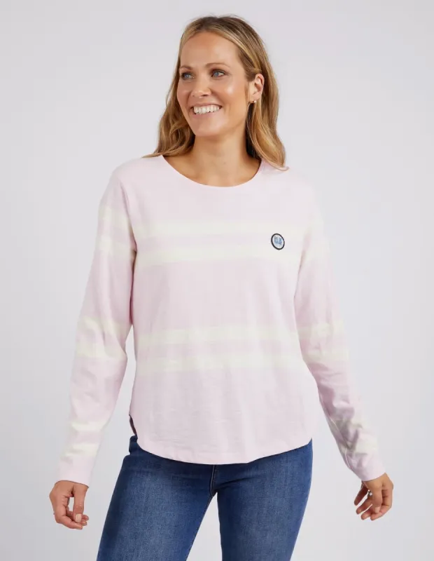 Elm Allegra L/S Tee Powder Pink sold by Shine On