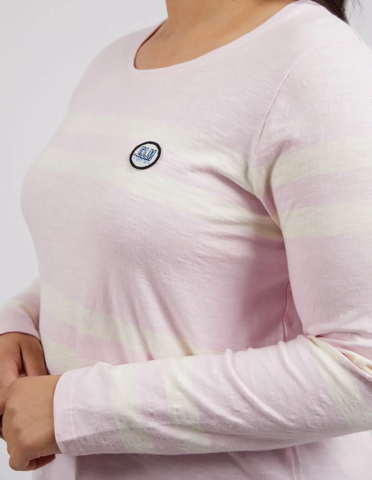 Elm Allegra L/S Tee Powder Pink sold by Shine On product image thumbnail 3